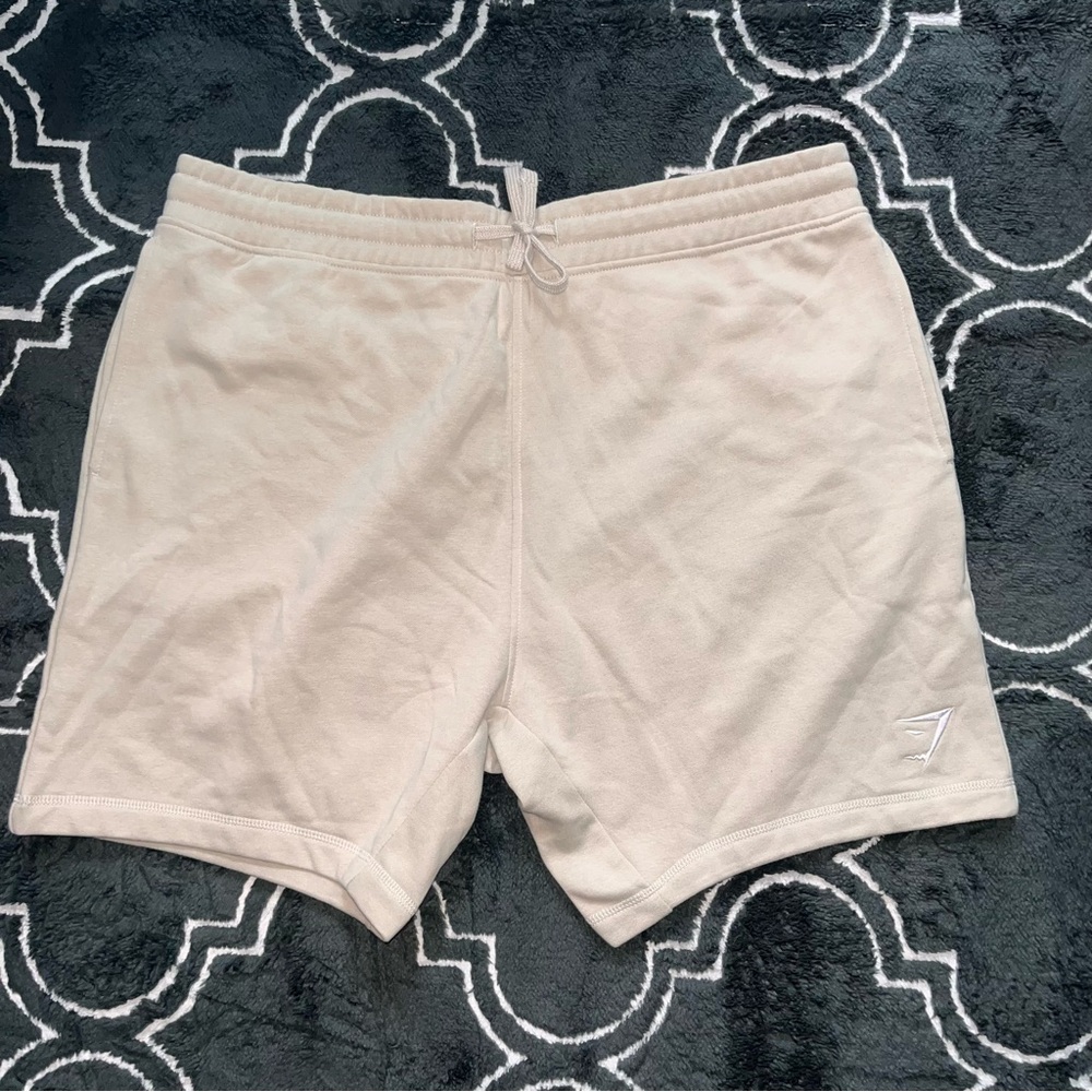 Gymshark Men Tan Sweat Shorts Size XXL